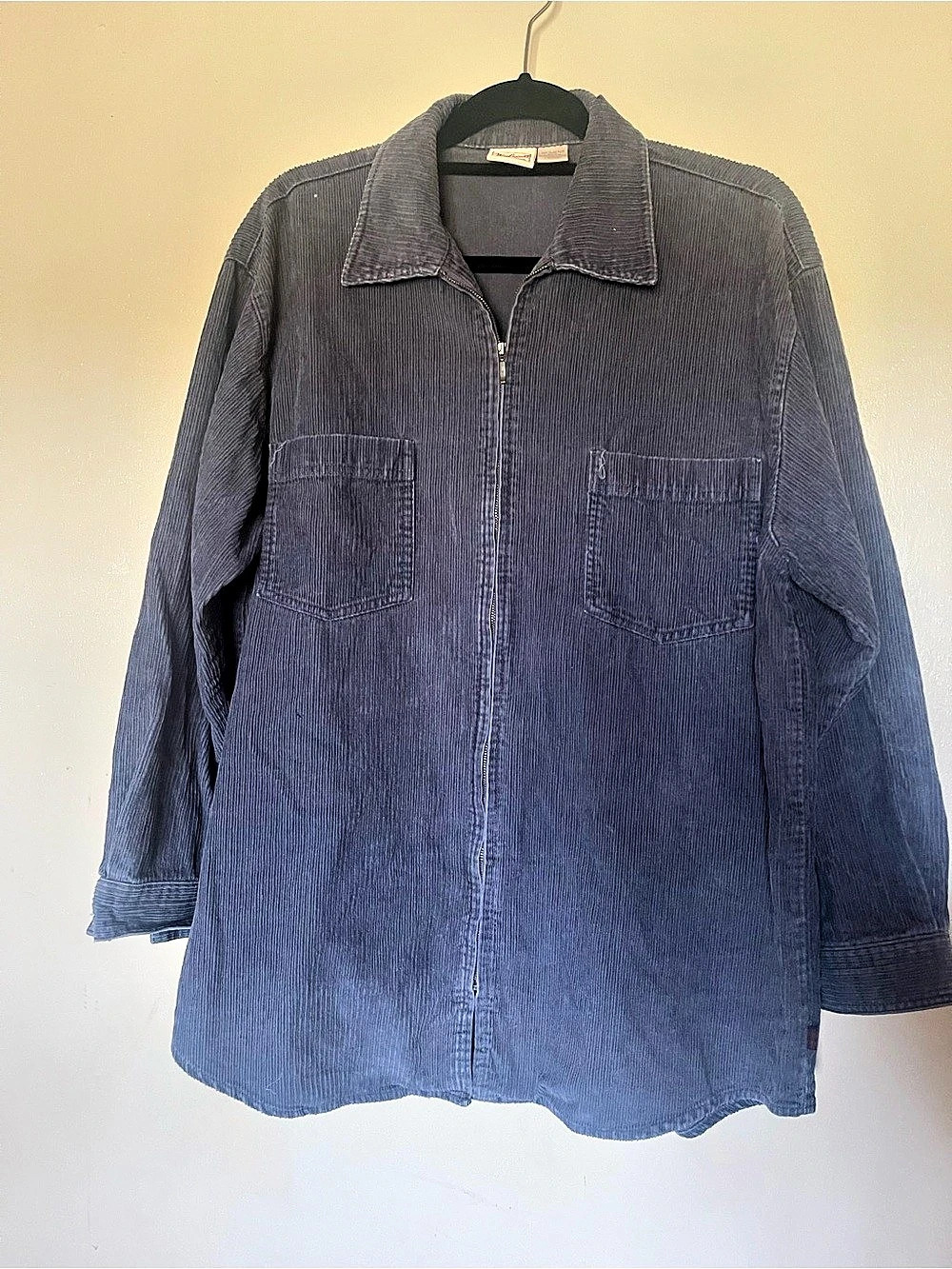 Woolrich Women’s Corduroy Utility Jacket Gray Large